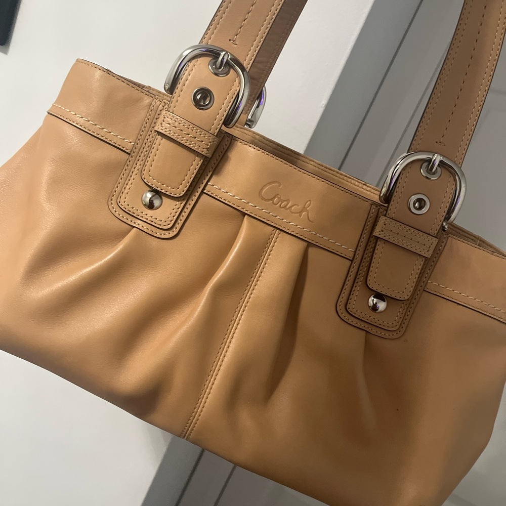 Coach Tan Leather Women's Bag